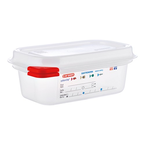 Araven Lebensmittelbehälter GN 1/9 065mmh - 0.6L